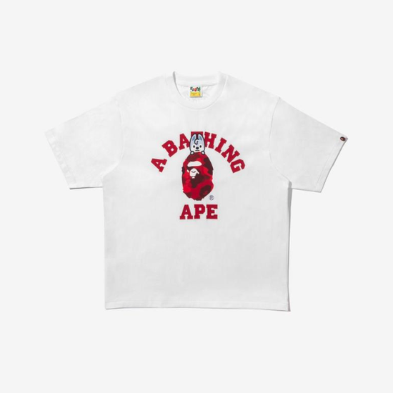 STRAY KIDS X BAPE -  WOLF CHAN COLLEGE TEE