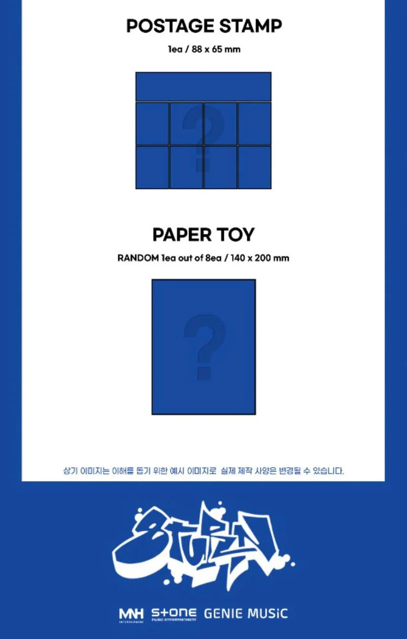 8TURN - LEGGO (3RD MINI ALBUM) With Exclusief POB
