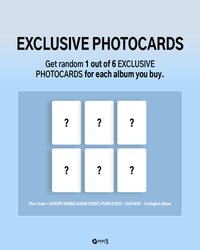 [SIGNED] PURPLE KISS - OUR NOW (WITH SPECIAL PHOTOCARD)