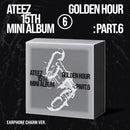 [PRE-ORDER] ATEEZ - GOLDEN HOUR : Part.6 (EARPHONE CHARM VER.)