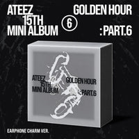 [PRE-ORDER] ATEEZ - GOLDEN HOUR : Part.6 (EARPHONE CHARM VER.)