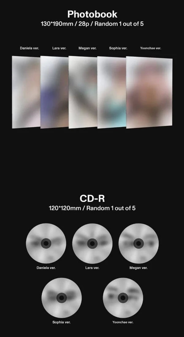 [PRE-ORDER] KATSEYE - WILD (MEMBER VER.)