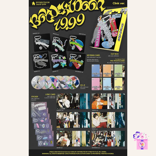 BOYNEXTDOOR – 19.99 (Clink ver.) [3rd EP Album]