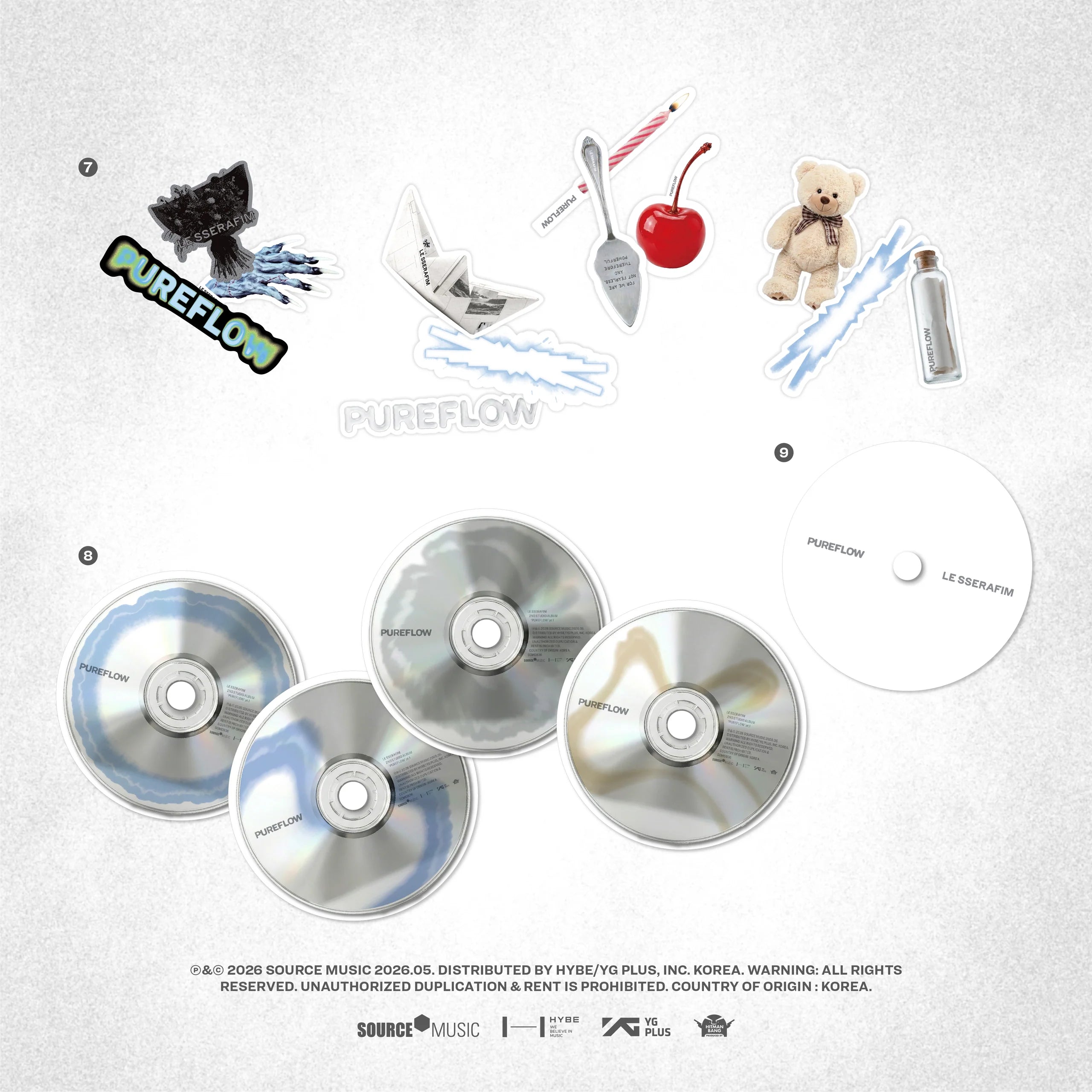 [PRE-ORDER] LE SSERAFIM - PUREFLOW PT.1