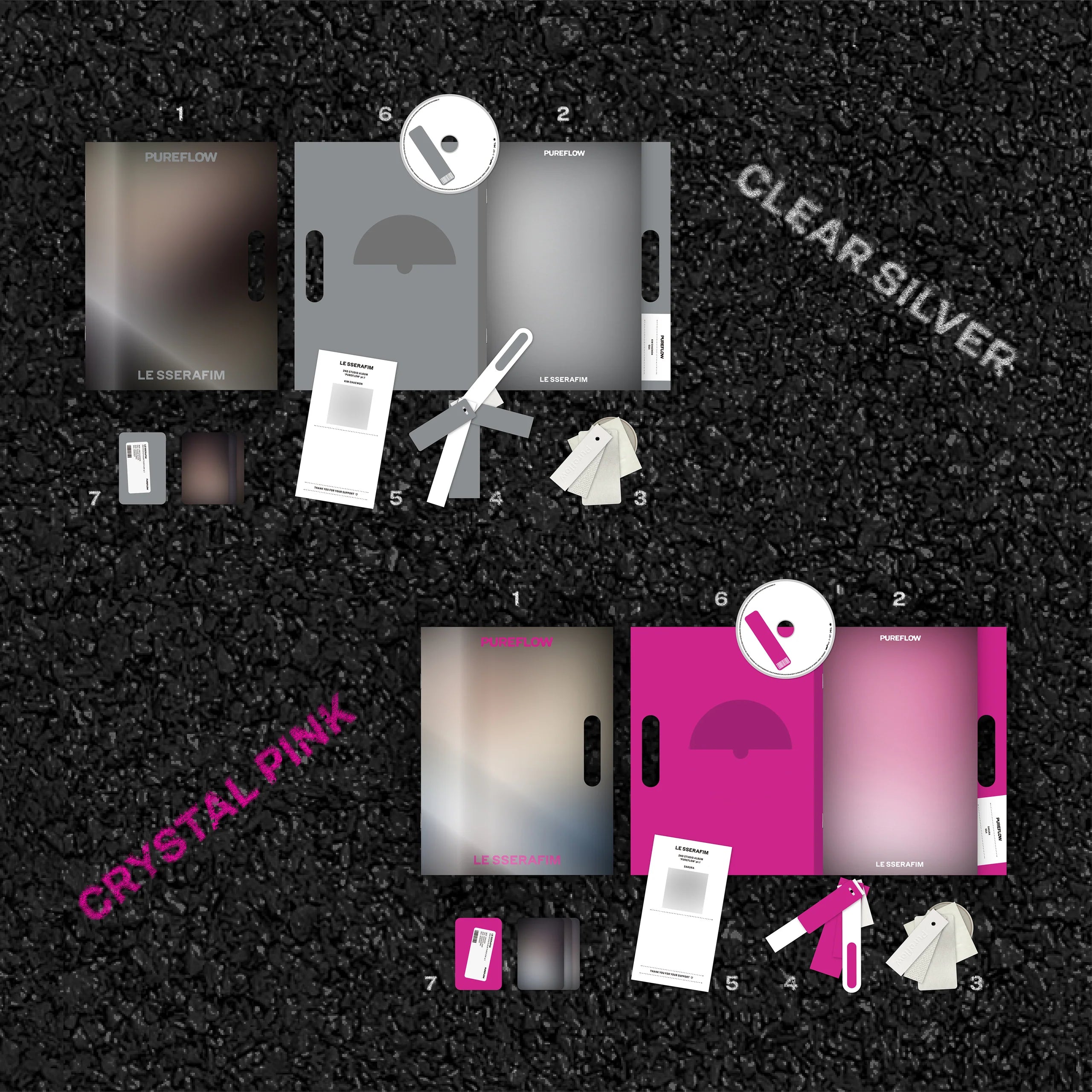 [PRE-ORDER] LE SSERAFIM - PUREFLOW PT.1 (COMPACT VER.)