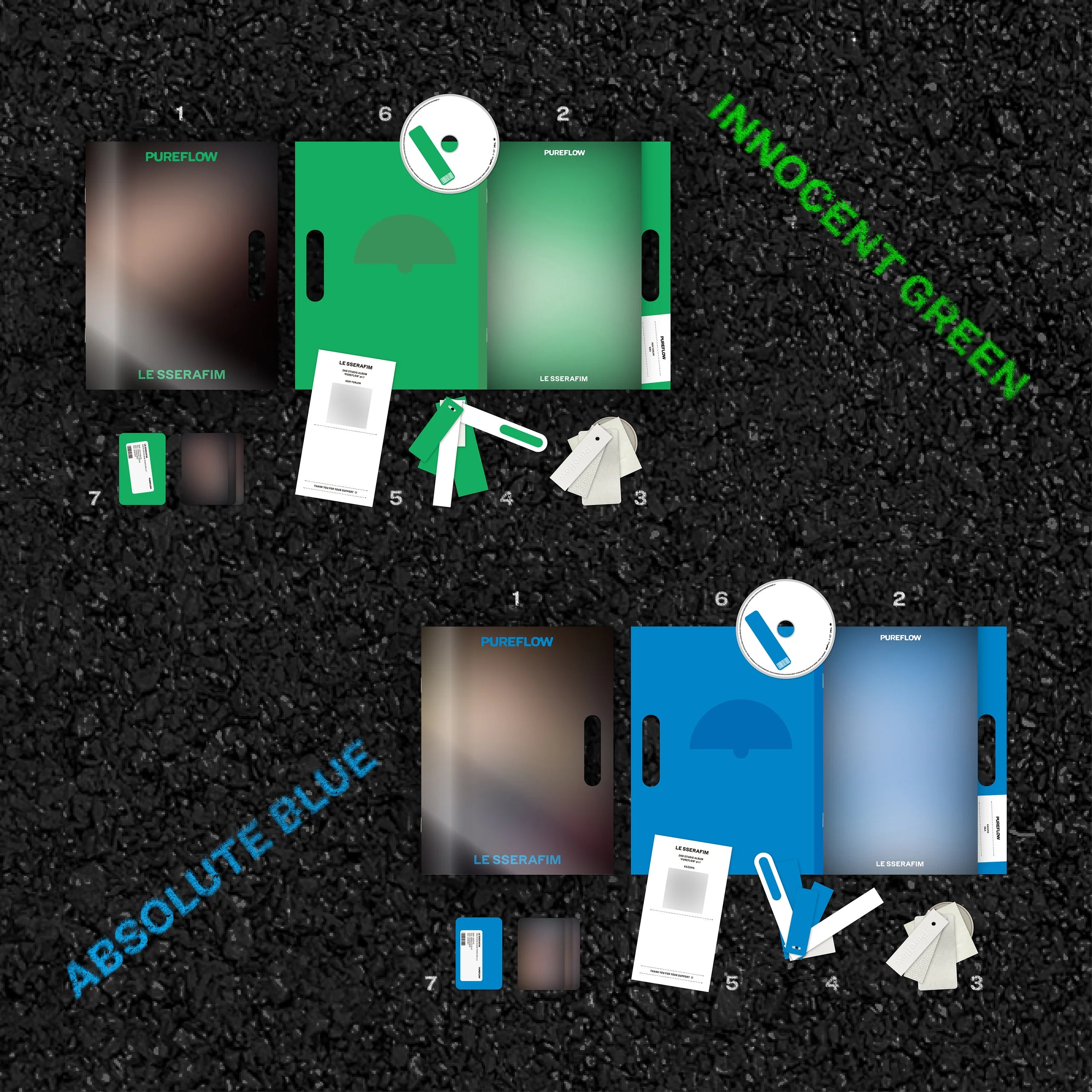 [PRE-ORDER] LE SSERAFIM - PUREFLOW PT.1 (COMPACT VER.)