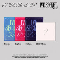 IVE - IVE SECRET (Shh! ver. / Gasp! ver. / Psst! ver.)