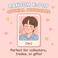 K-POP MYSTERY PHOTOCARD (RANDOM - 1pc)