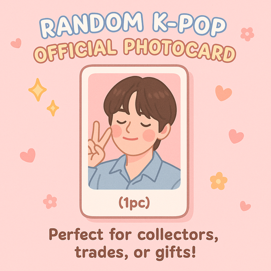 K-POP MYSTERY PHOTOCARD (RANDOM - 1pc) (€2,99)