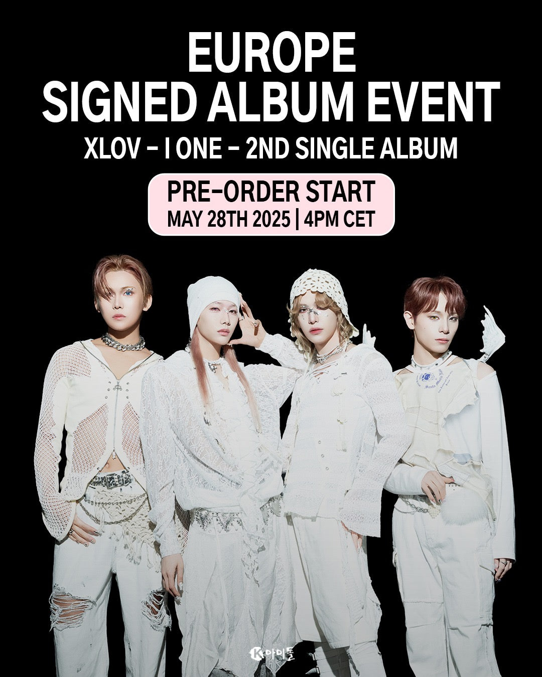 XLOV - SIGNED ALBUM | I ONE - 2ND SINGLE ALBUM