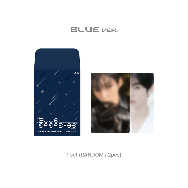 ZEROBASEONE ‘BLUE PARADISE’ Official Pop-Up MD - Random Trading Card Set
