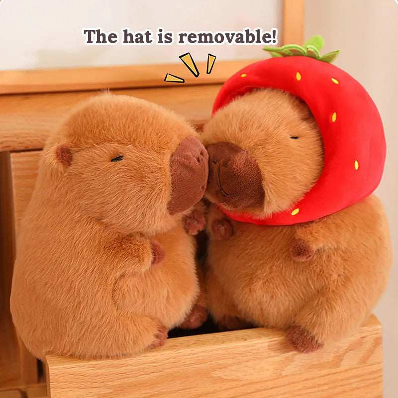 Capybara Strawberry plush-22CM