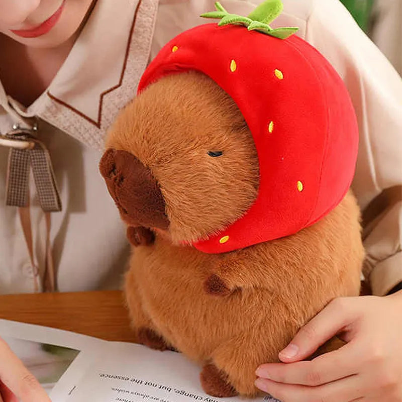 Capybara Strawberry plush-22CM