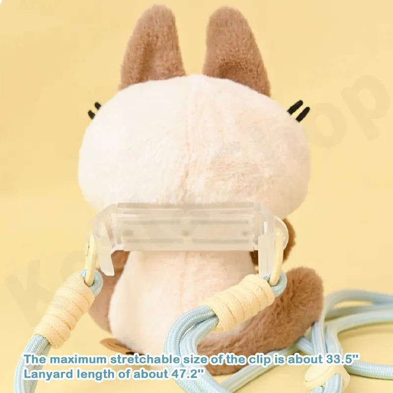 Nobeko Azukisan Plush Cell Phone Clip