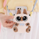 Nobeko Azukisan Plush Cell Phone Clip