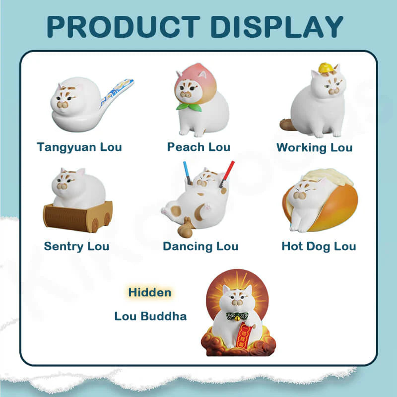 Loulou piggy cat series 2 blind box