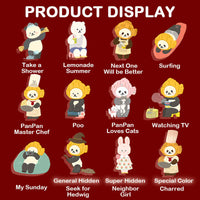 Mini Taiyaki Panda series 2 PanPan's theatre blind box