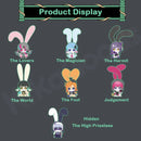 Cup rabbits face yourseff series plush blind box