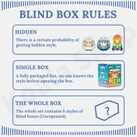 PP X MONSTER Rainbow Daruma Series Blind Box