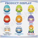 PP X MONSTER Rainbow Daruma Series Blind Box