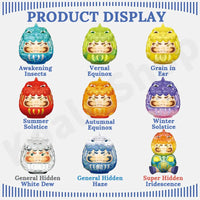 PP X MONSTER Rainbow Daruma Series Blind Box