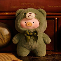 Lulu The Piggy Vintage Teddy Shop Vinyl Face Plush Pendant Blind Box