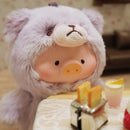 Lulu The Piggy Vintage Teddy Shop Vinyl Face Plush Pendant Blind Box
