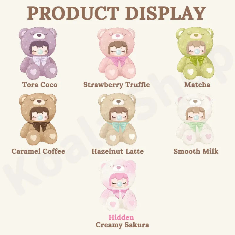 Nanci Colorful Chocolate Cutie Bears Series Plush Blind Box