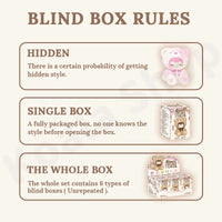 Nanci Colorful Chocolate Cutie Bears Series Plush Blind Box