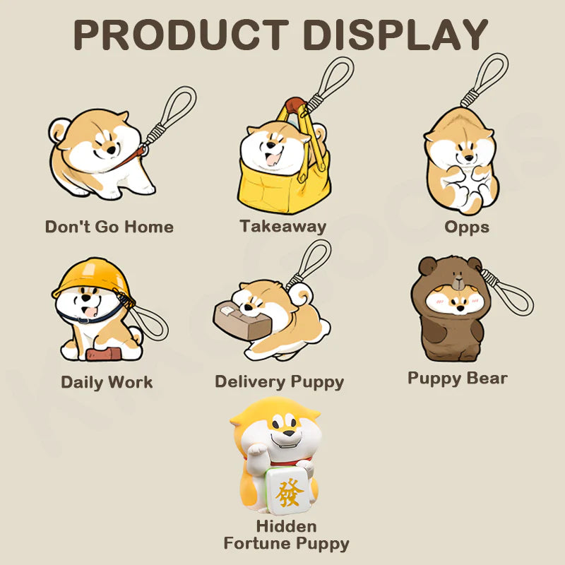 A Chai Goji's Puppy Crossing Series Blind Box