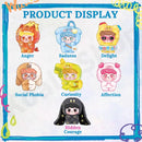 Q.Kid Emotional Hairy Monsters Series Plush Blind Box