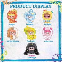 Q.Kid Emotional Hairy Monsters Series Plush Blind Box
