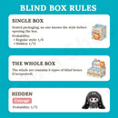 Q.Kid Emotional Hairy Monsters Series Plush Blind Box