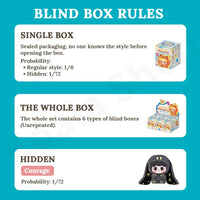 Q.Kid Emotional Hairy Monsters Series Plush Blind Box