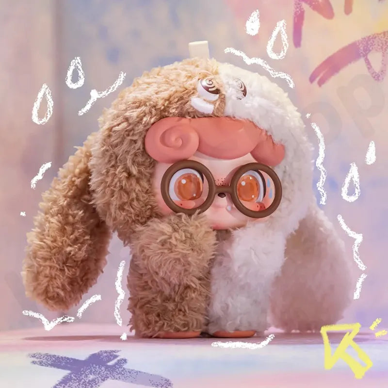 Q.Kid Emotional Hairy Monsters Series Plush Blind Box