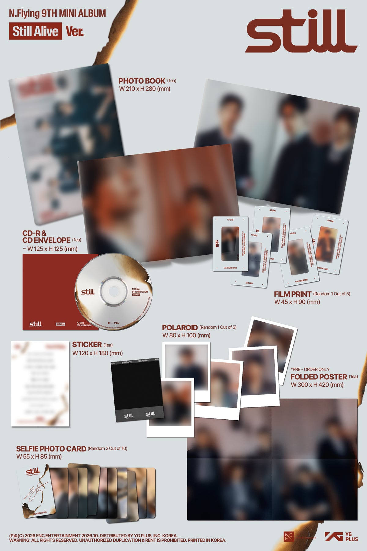 [PRE-ORDER] N.Flying - Still SIGNED ALBUM (Photobook Ver.)