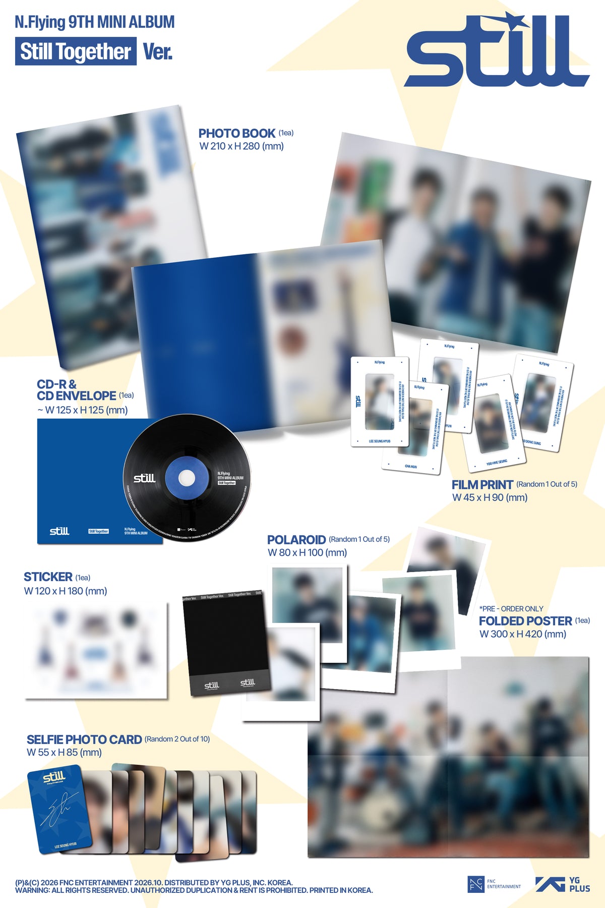 [PRE-ORDER] N.Flying - Still SIGNED ALBUM (Photobook Ver.)