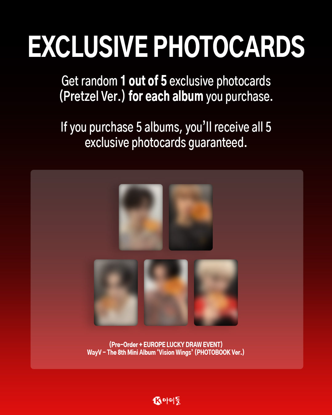 PRE-ORDER] WayV - Vision Wing (Photobook ver.) Signed Lucky Draw