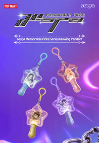 AESPA Memorable Picks Series Glowing Pendant