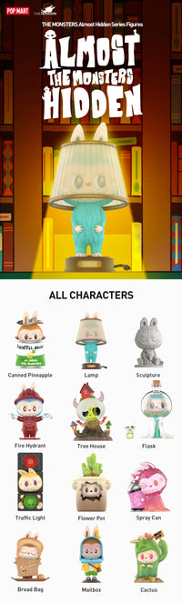 THE MONSTERS Almost Hidden Series Figures