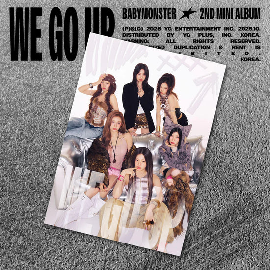 BABYMONSTER - WE GO UP (POSTCARD ver.)