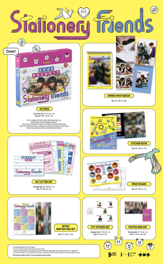 TOMORROW X TOGETHER 2025 DECO KIT