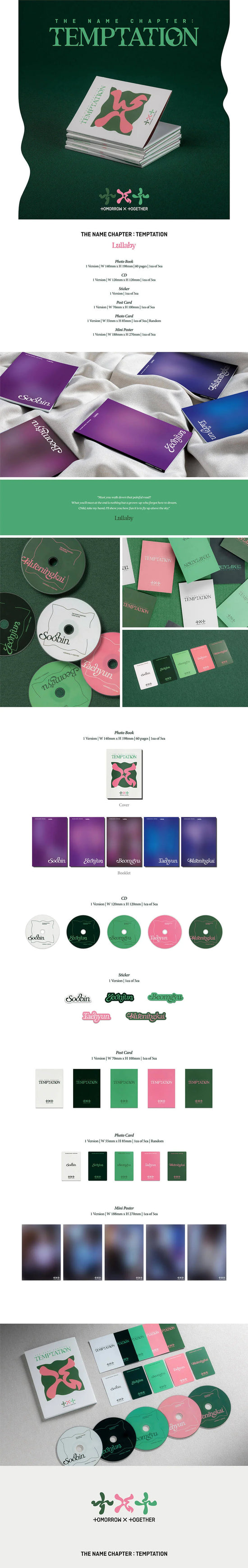 Tomorrow x Together - CHAPTER: TEMPTATION [Lullaby ver.]
