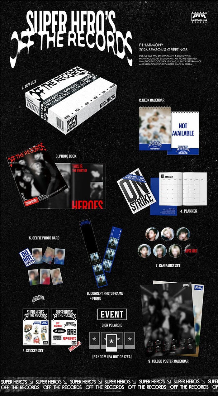 P1HARMONY - 2026 SEASON'S GREETINGS – KeaPOP