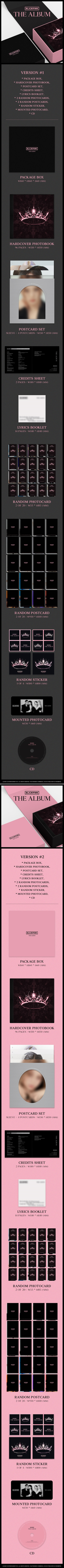 BLACKPINK - THE ALBUM (1ST FULL ALBUM)