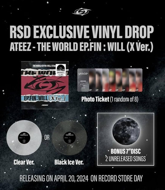 ATEEZ - The World EP.FIN : WILL (X Ver.) LP