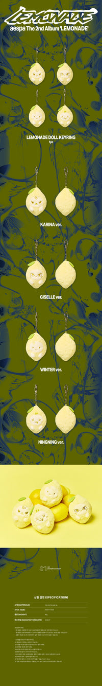 AESPA - LEMONADE MD - Doll Keyring