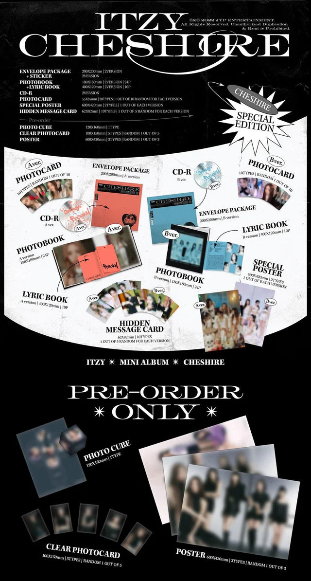 ITZY - CHESHIRE JEWEL CASE [SPECIAL EDITION]