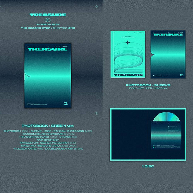 TREASURE - 1st Mini Album [THE SECOND STEP : CHAPTER ONE]