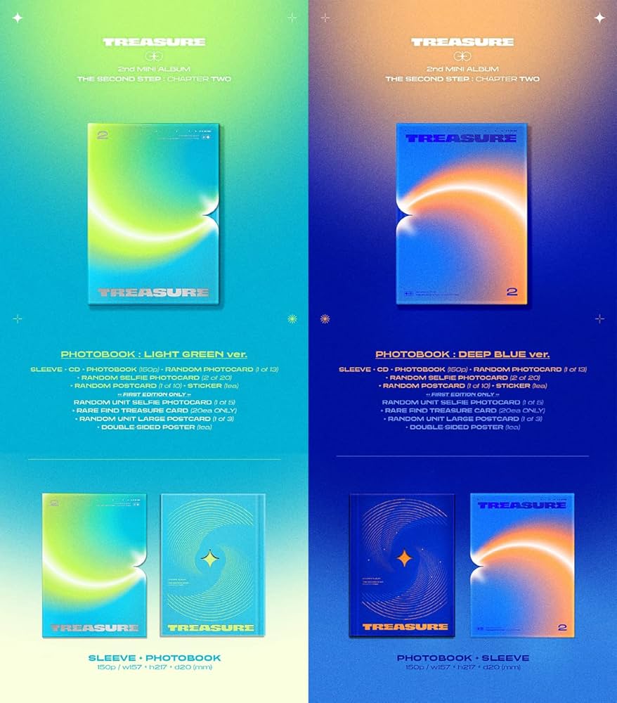 TREASURE 2nd MINI ALBUM [THE SECOND STEP : CHAPTER TWO] – KeaPOP